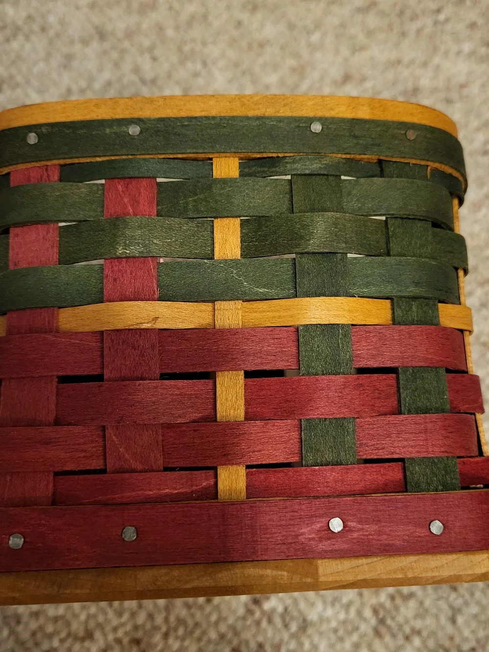 *Signed* NWT 2006 Longaberger Holiday Home Basket.